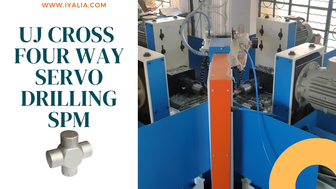 The Universal Joint Cross Servo Drilling Machine Is Perfect For UJ Cross Drilling